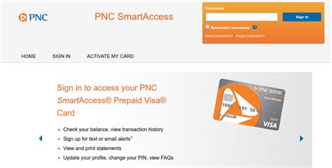 pnc smart card access login|pnc smart access card.